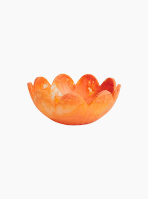 Petal Bowl - Persimmon