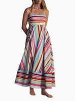 Rue Dress - Monarch Stripe