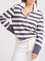 Rugby Cotton Sweatshirt - Old Navy Stripe