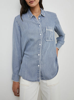 Saya Shirt Medium - Cloud Wash