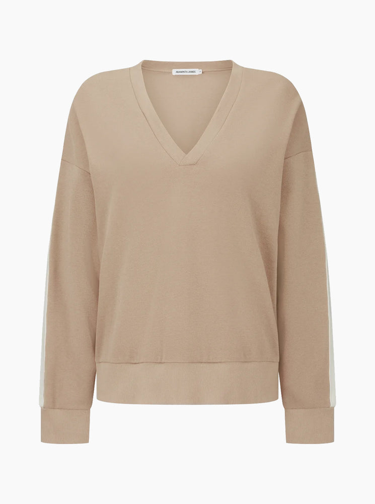 Serafina Knit Sweater - Macadamia