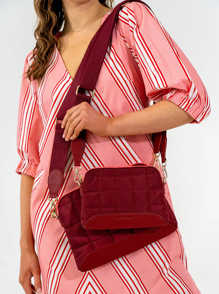 Soho Crossbody - Burgundy