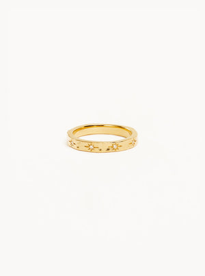 18k Gold Vermeil Stardust Ring