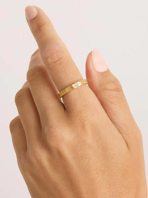 18k Gold Vermeil Stardust Ring