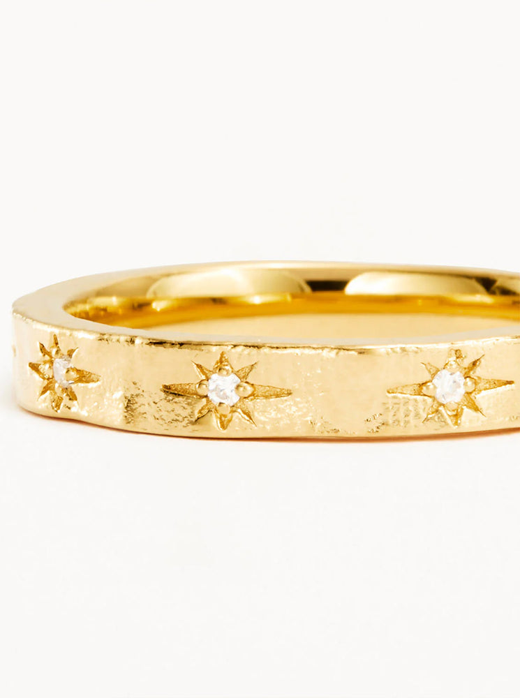 18k Gold Vermeil Stardust Ring