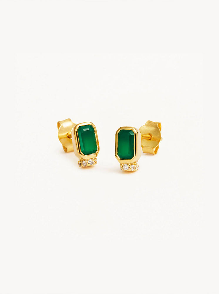 18k Gold Vermeil Strength Within Stud Earrings