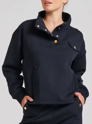 Lux Suba Pullover Sweatshirt - French Navy