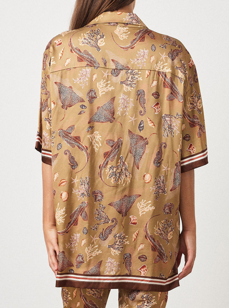 Ningaloo Shirt - Sealife Khaki