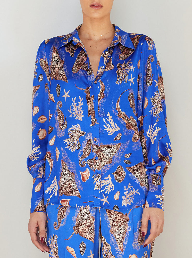 Norman Shirt - Sealife Blue