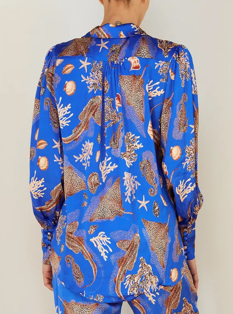 Norman Shirt - Sealife Blue