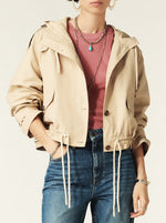 Torry Waterproof Trench Jacket - Beige