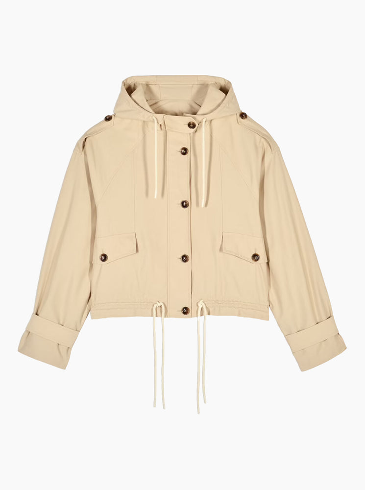 Torry Waterproof Trench Jacket - Beige