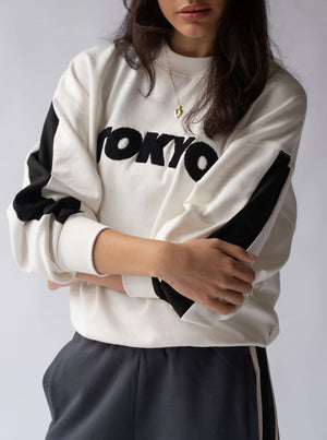 Tokyo Sweatshirt - Warm White