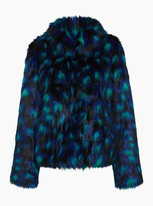 Firefly Jacket - Blue Leopard