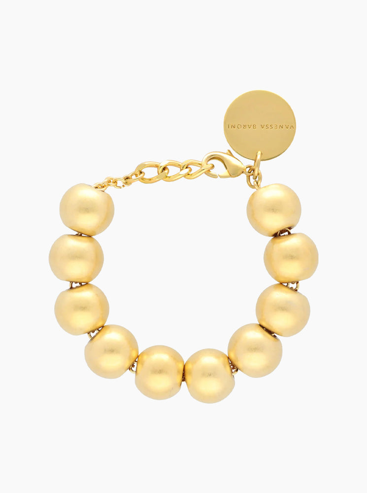 Beads Bracelet - Gold Vintage