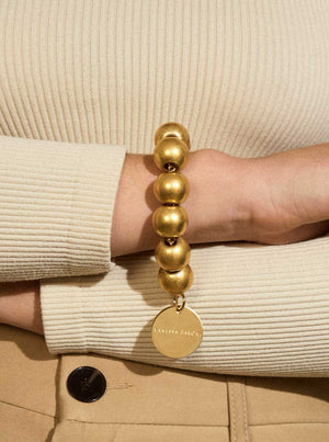 Beads Bracelet - Gold Vintage