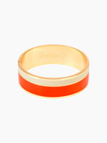 Vaporetto Bracelet - Orange Tangerine/Sand White