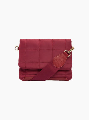 Windsor Crossbody - Burgundy