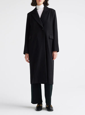 Tailored wool coat