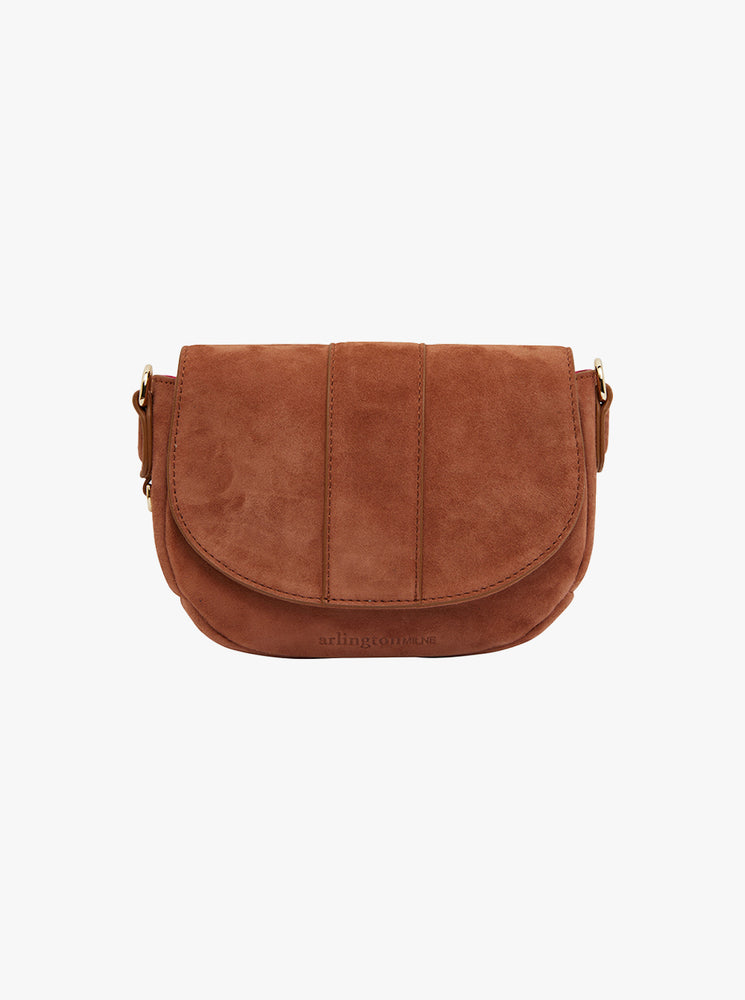 Mini Zara Saddle Bag - Gingerbread