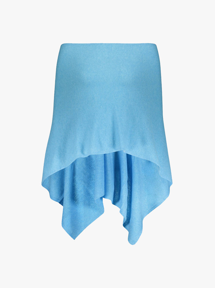 Cashmere Topper - Bahama Blue